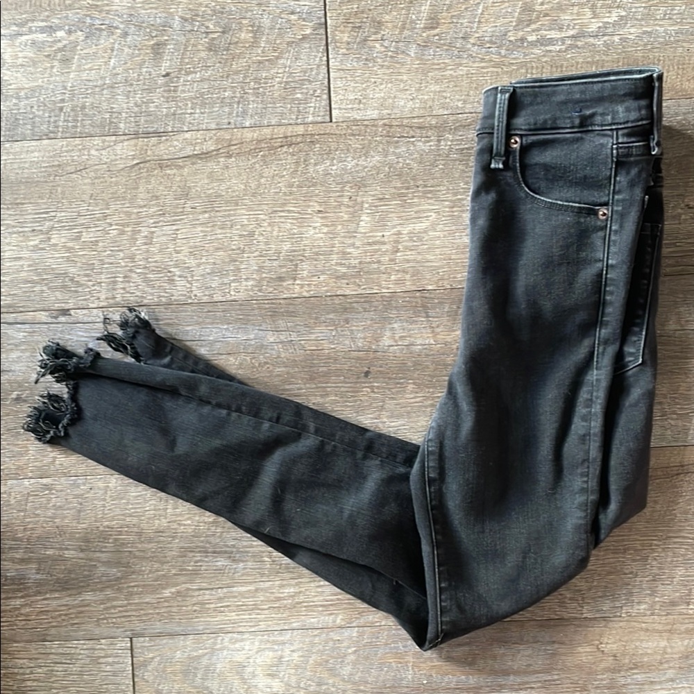 Abercrombie & fitch Simone high rise ankle denim jeans